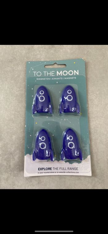 Set de 4 Aimants Magnets Ours blanc