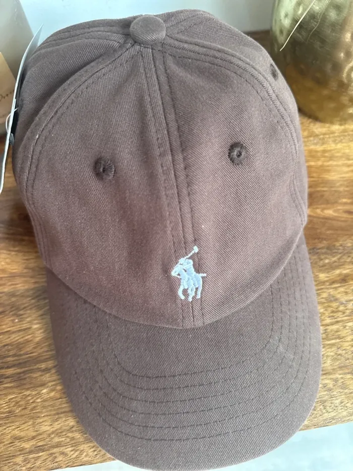 Casquette polo, Ralph Lauren marron - photo numéro 4