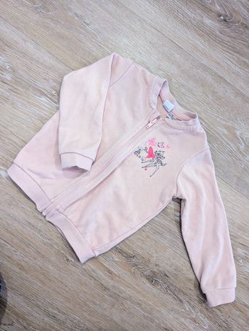 Gilet rose 24 mois bébé fille