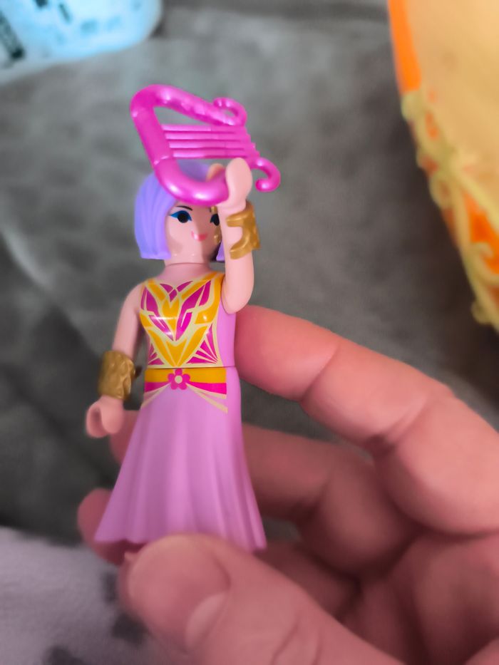 Playmobil bateau féerique et fée avec lyre - photo numéro 7