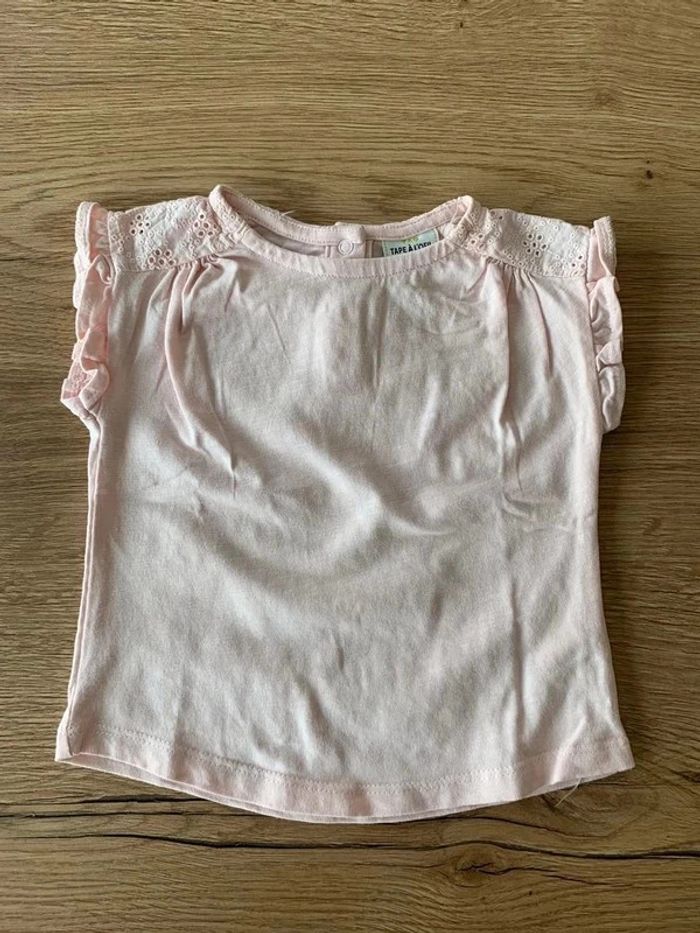 tee shirt fille 6mois