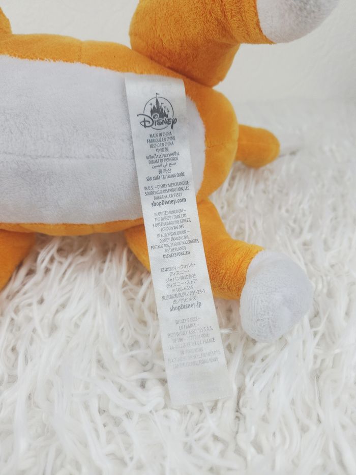 Peluche officielle Sox chat Buzz l éclair marque Disney Store 🎅 - photo numéro 10