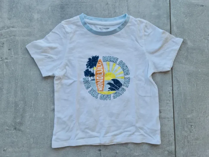 Pyjashort pyjama été t-shirt manches courtes 3-4 ans - photo numéro 2