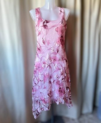 Robe rose mesh dentelle Fairycore Princesscore Coquette vintage y2k - Taille M