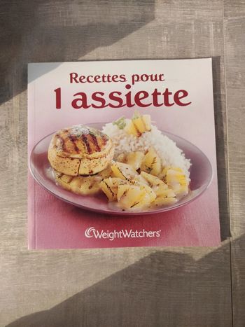 Recettes pour 1 assiette.