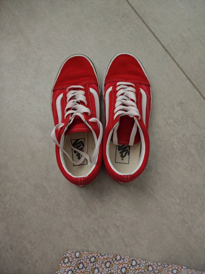 Vans Rouge - photo numéro 3