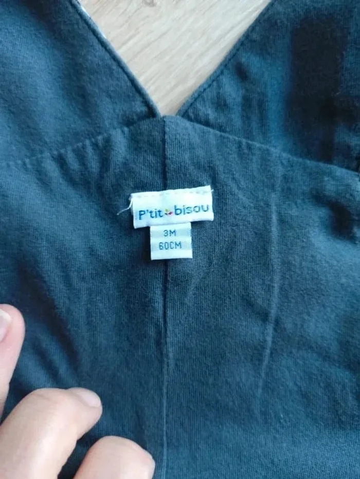 Ensemble salopette t-shirt manche longue - photo numéro 8