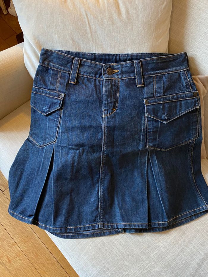 Jupe en jean Wrangler taille 40 (W31) - photo numéro 2