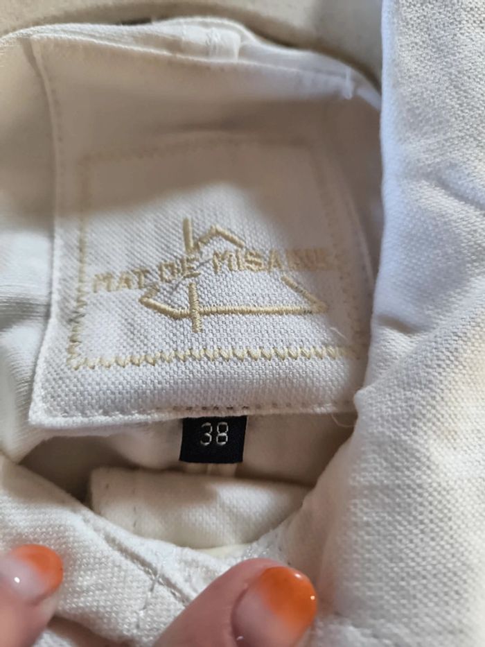 Veste lin/coton Mat de misaine 38 - photo numéro 7
