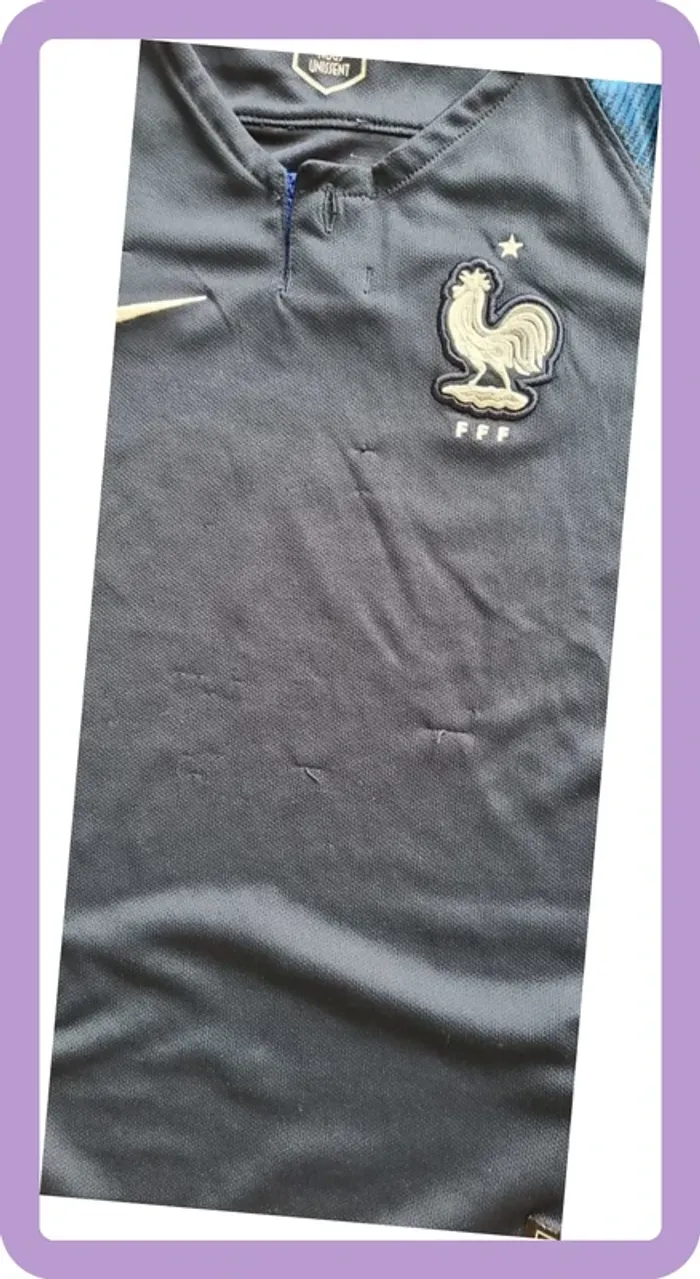 Lot de 2 maillots de Foot 8 ans - photo numéro 6