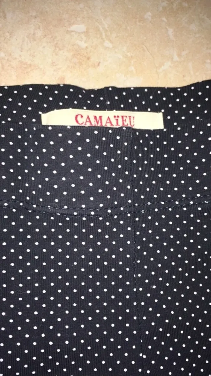Legging petit pois Camaïeu - photo numéro 2