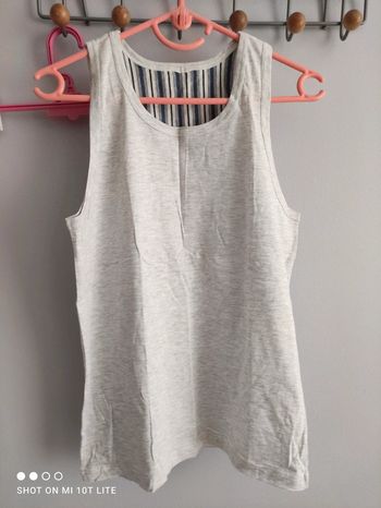 Débardeur gris clair