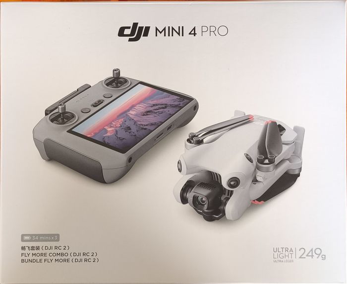Drone-DJI MINI-4-PRO-FLY-MORE-COMBO