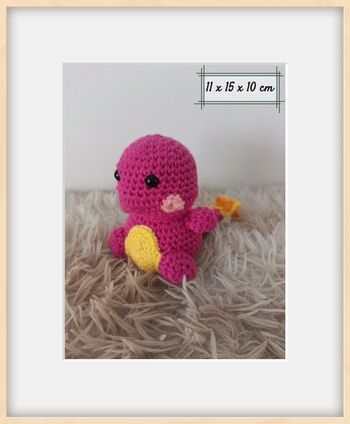 Amigurumi Pokémon Salamèche