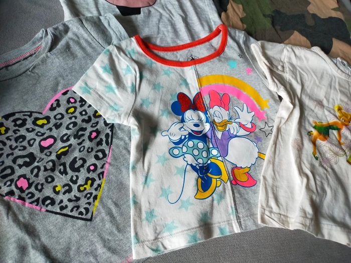 Lot 5 t-shirts fille été – 24 mois - photo numéro 12