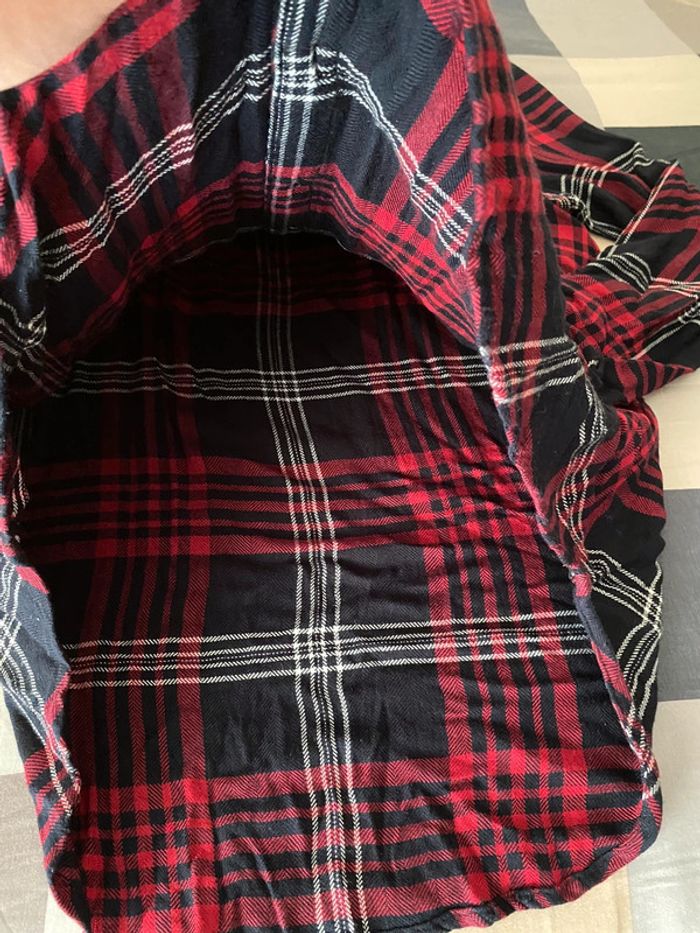 Superbe belle chemise à carreaux Zara taille M - photo numéro 9