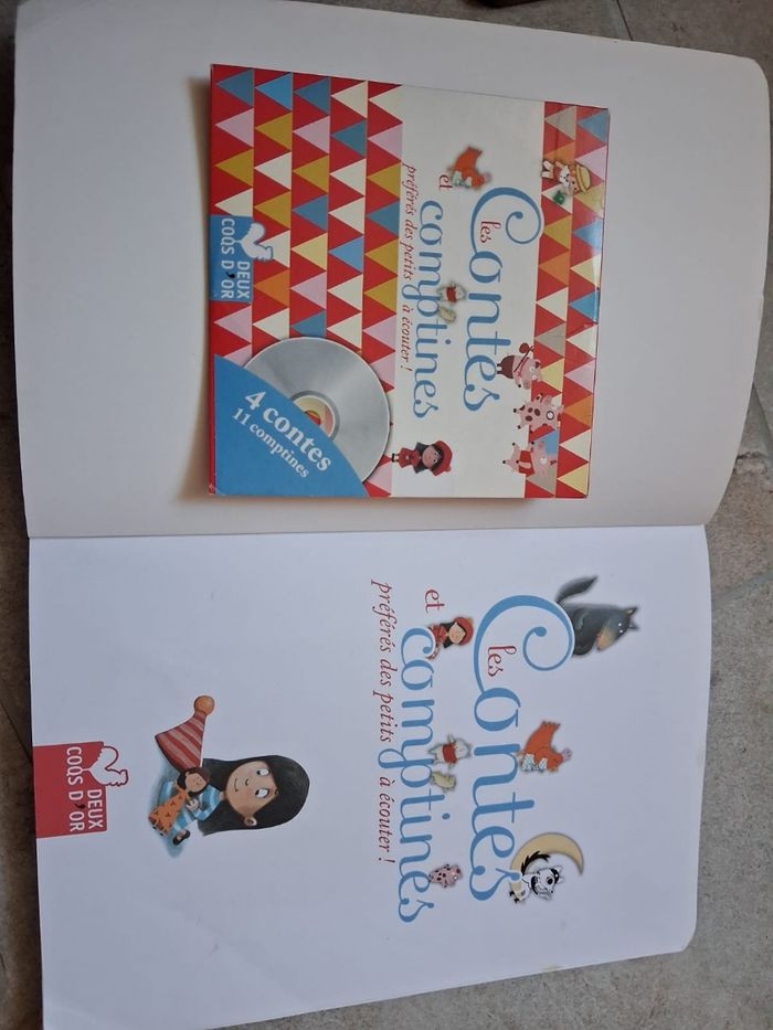 Livre CD contes et comptines - photo numéro 2
