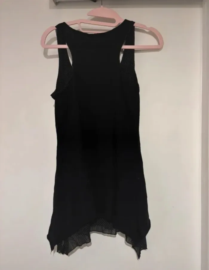 Haut noir asymétrique Cache Cache – taille 1 (S) - photo numéro 5