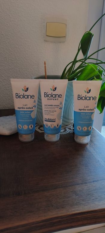 Lot de 3 Laits Après Soleil Bébés et Enfants 