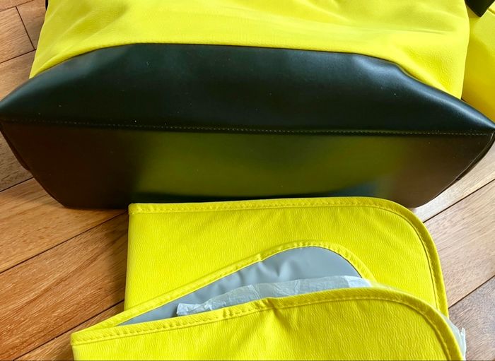 Sac à langer priam mios cybex mustard yellow jaune jamais utilisé - photo numéro 8