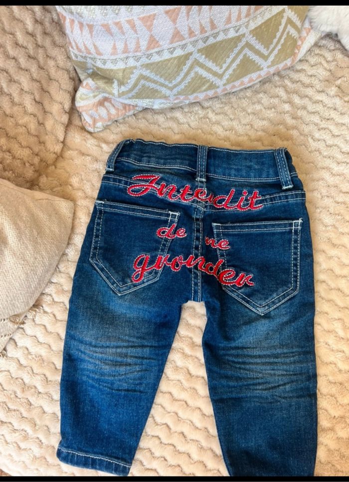 Jeans interdit de me gronder