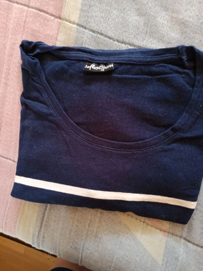 Pull marinière de taille 42 -44 XL - photo numéro 6