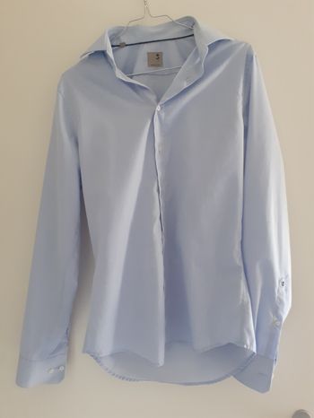 Chemise bleue homme taille s seidensticker