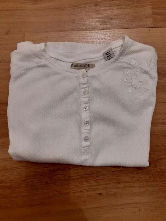 Tee-shirt manche longue fille - photo numéro 2