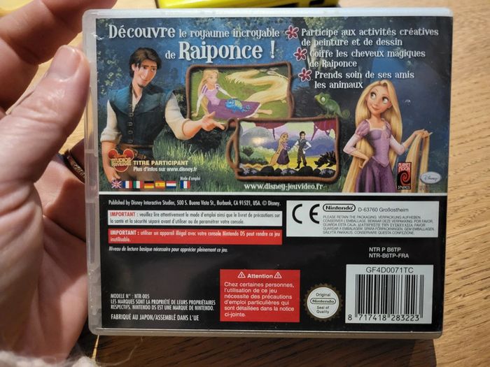 Jeu ds disney raiponce - photo numéro 2