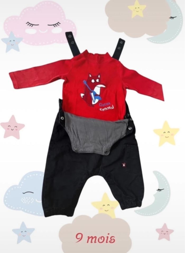 Salopette garçon 9 mois - photo numéro 2
