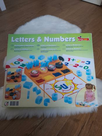 🍀 Peinture à l’éponge Lettres & Nombres Hobby Dax Neuf🔥🍀