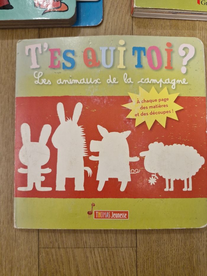 Lot de 4 livres interactifs + 1 offert bébé 12/24 mois - photo numéro 2