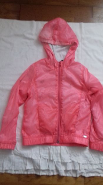 1 veste pluie et vent fille 6 ans 
