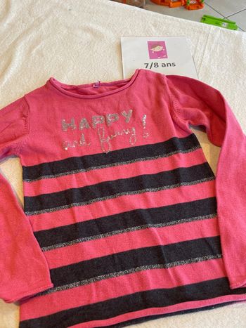 Pull gemo 7-8 ans