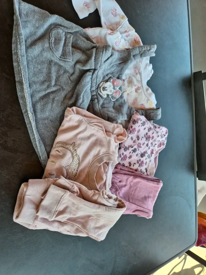 3 ensembles filles 18 mois
