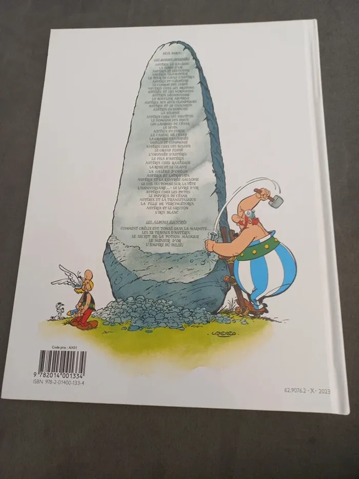 Bd asterix l'iris blanc tome 40 - photo numéro 3