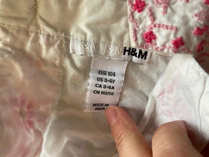 Tee-shirt 3/4 ans H&M - photo numéro 2