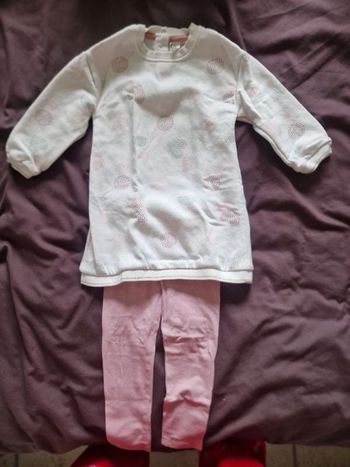 Ensemble tunique + leeging 23mois