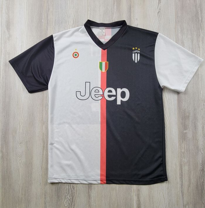 Maillot foot taille S – style Juventus – De Ligt n°4 - photo numéro 2