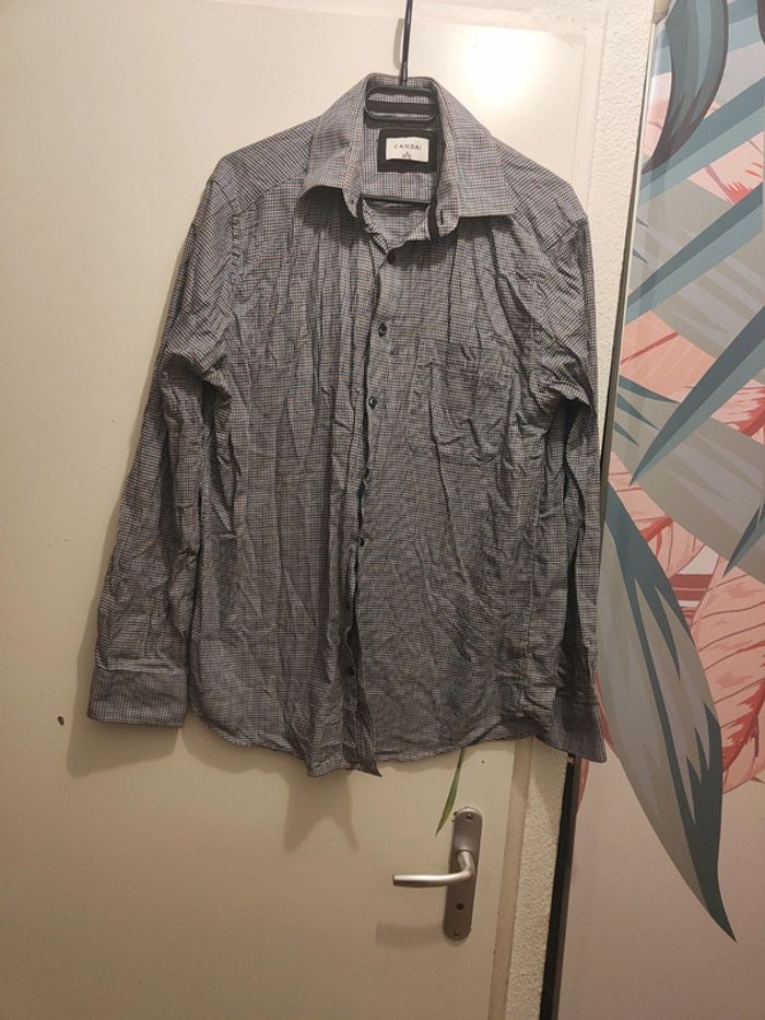 Jolie chemise vichy homme M - photo numéro 2