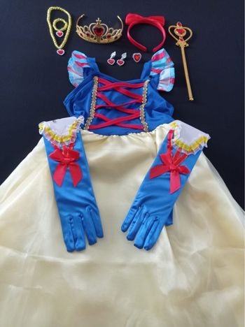 Déguisement blanche neige 4-5ans