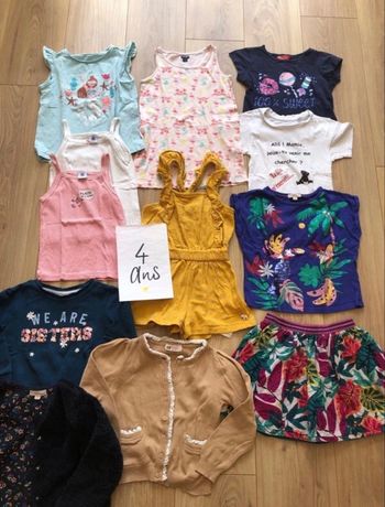 Lot été fille 4ans