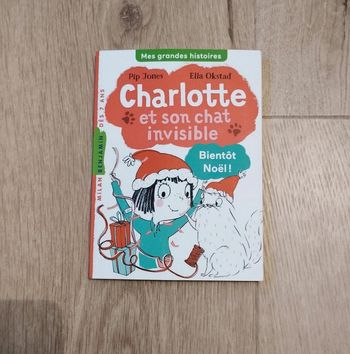Livre enfant Charlotte et son chat invisible édition Milan