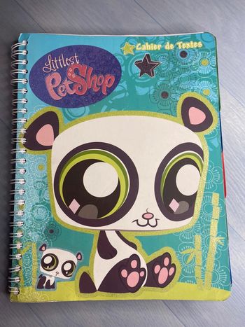 Cahier de texte petshop