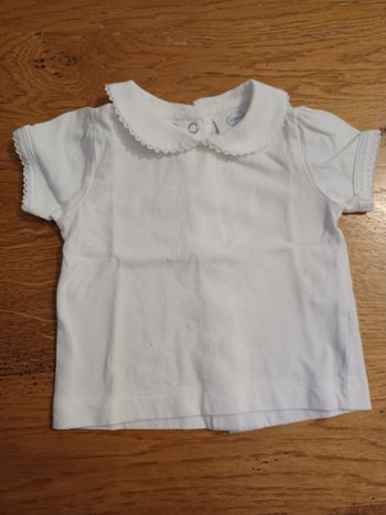T-shirt fille 3 mois