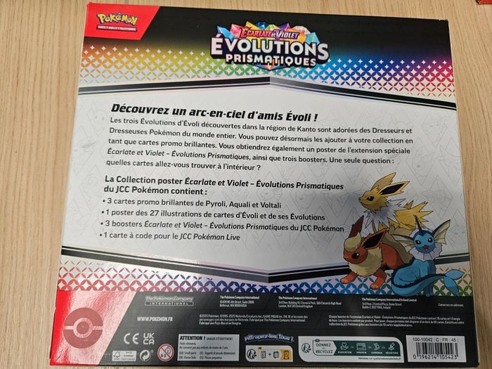 Cartes pokemon collection évolutions prismatique.Neuf - photo numéro 3