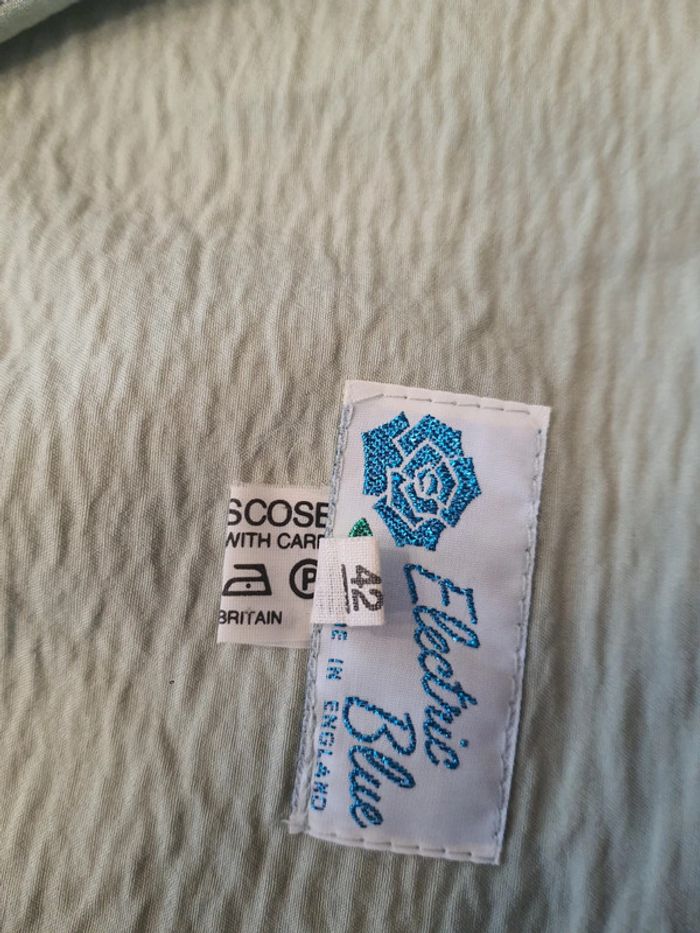 Magnifique robe Electric Blue taille 42 vert - photo numéro 13