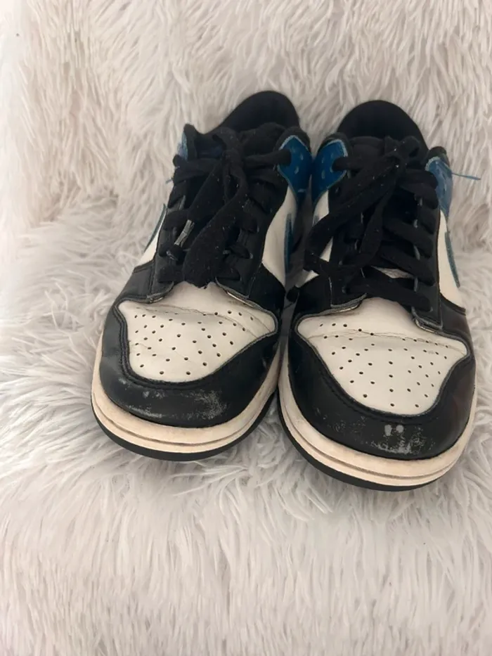 Baskets Nike Dunk low mixtes p37,5 - photo numéro 4