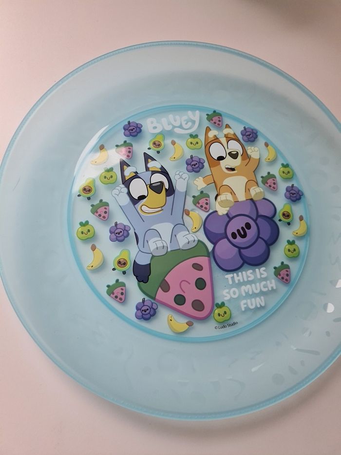Ensemble repas bluey - photo numéro 2