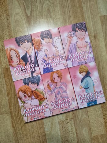 Lot de 6 Kokoro Button - Soleil manga